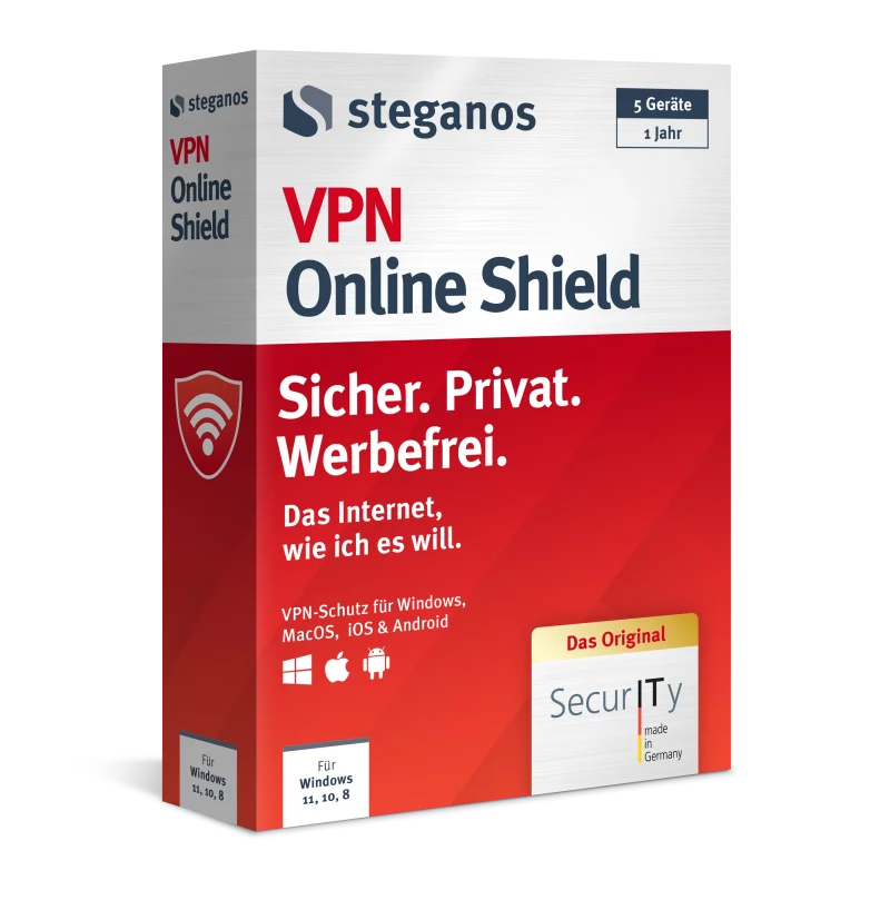 Steganos VPN Online Shield